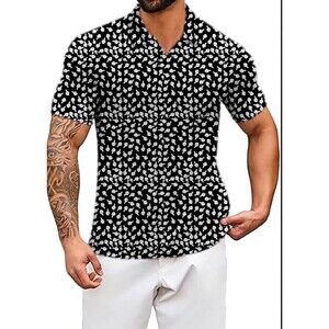 Golf Gentry Men's Middle Finger Funny Golf Polo Shirt NWT Sz 3X Novelty Print J9